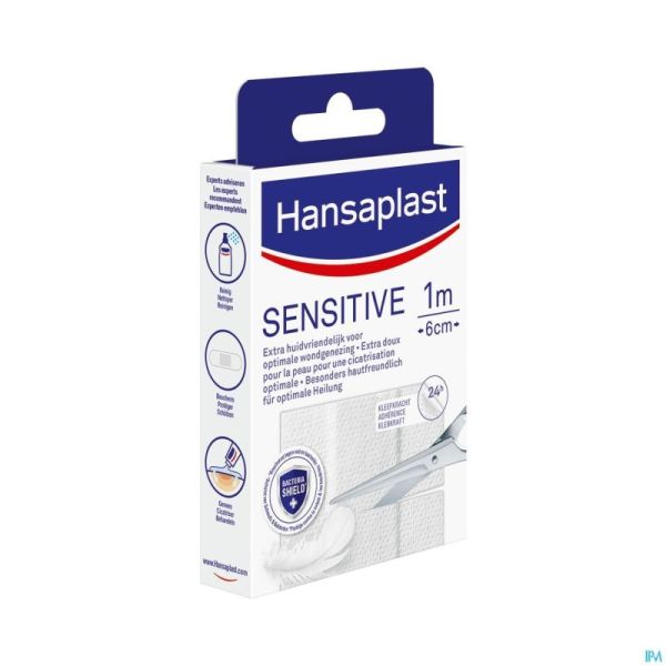 Hansaplast Sensitive 1mx6cm