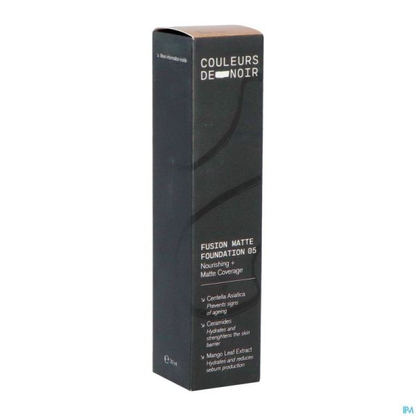 Les Couleurs De Noir Fusion Matte Fond de Teint Ip30 05 28ml