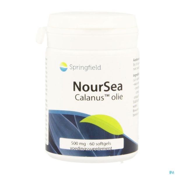 Noursea Huile Calanus Pot Softgels 60