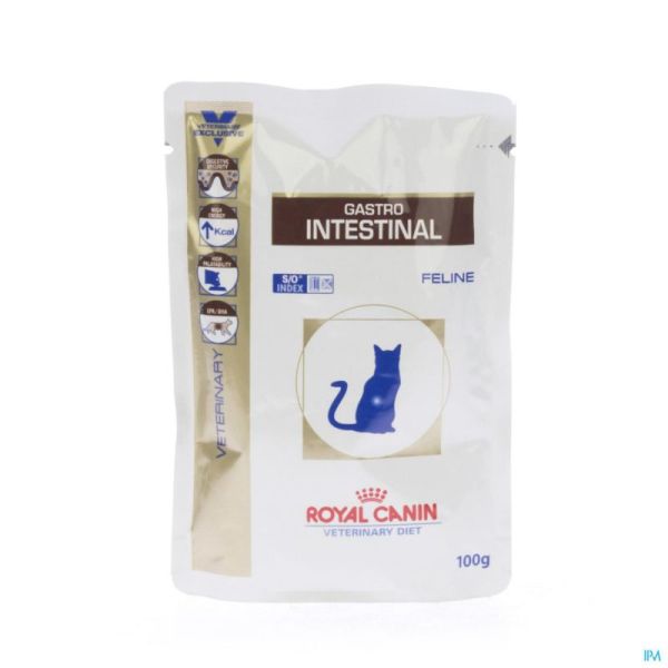 Royal Canin Chat Gastro-intestinal 100 Gr 12 Sachets