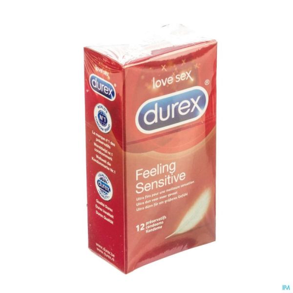 Préservatifs Durex Coral Feeling Sensible 12 Pièces