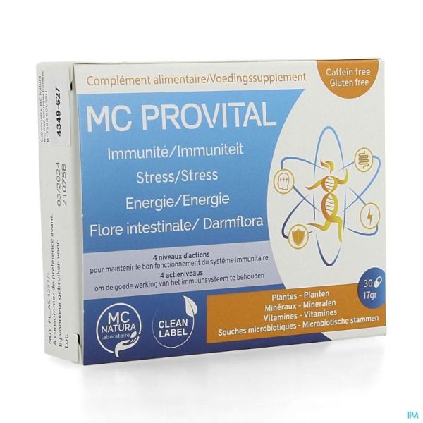 Mc Provital Gélules 30