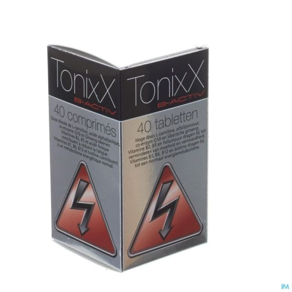 Tonixx B-activ 40 Comprimés