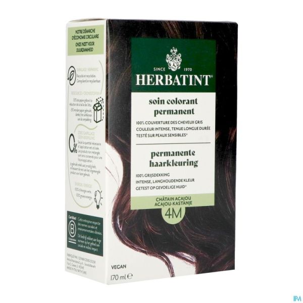 Herbatint 4m Chatain Acajou 170ml