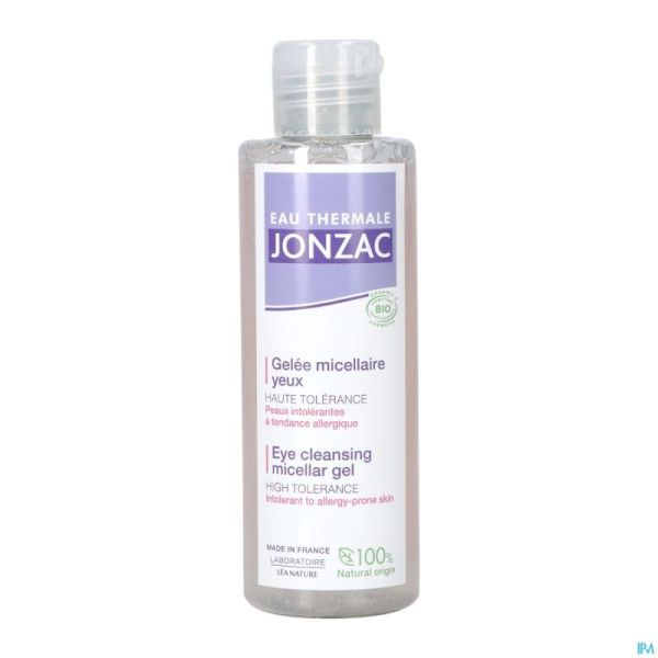 Jonzac Reactive Gelee Micel Yeux H. Tol. Bio 100ml