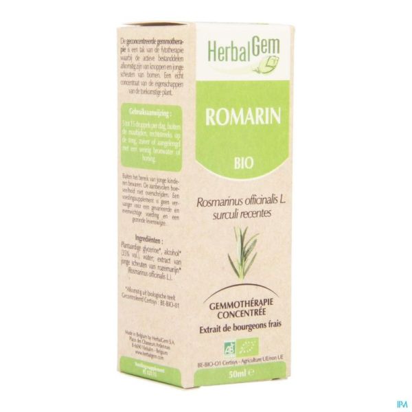 Herbalgem Romarin Macerat Bio 50 Ml