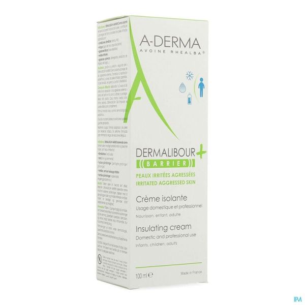 Aderma Dermalibour+ Barrier Crème Isolante 100ml