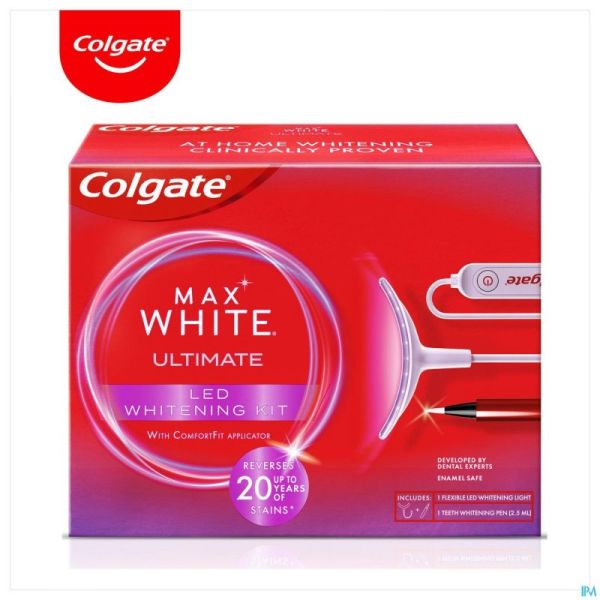 Colgate Max White Kit Blancheur Led 2 Prod. Nf