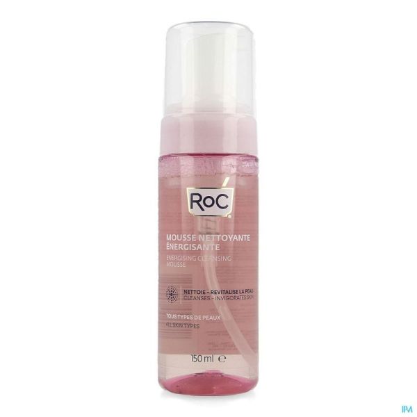 Roc Energising Cleansing Mousse Flacon 150ml