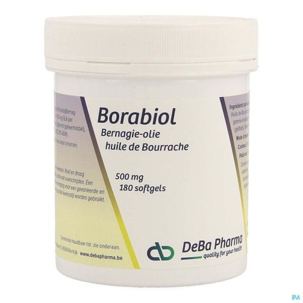 Borabiol Deba 180 Gélules 500 Mg