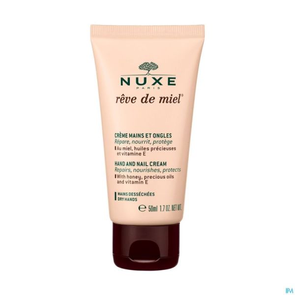 Nuxe Rêve De Miel Crème Mains Et Ongles Tube 50ml Prix Permanent