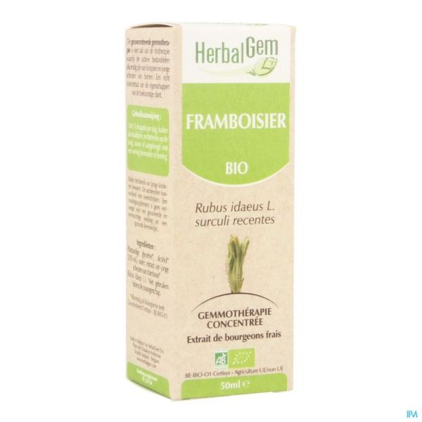 Herbalgem Framboisier Macerat Bio 50 Ml