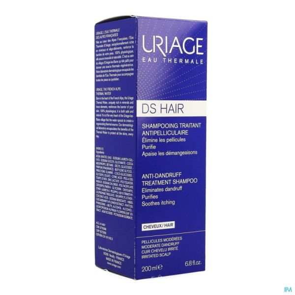 Uriage Ds Hair Shampooing A/pelliculaire 200ml