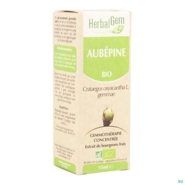 Herbalgem Aubepine Macerat Bio 15 Ml