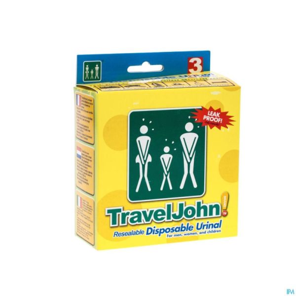 Travel John Urinal Jetable 3