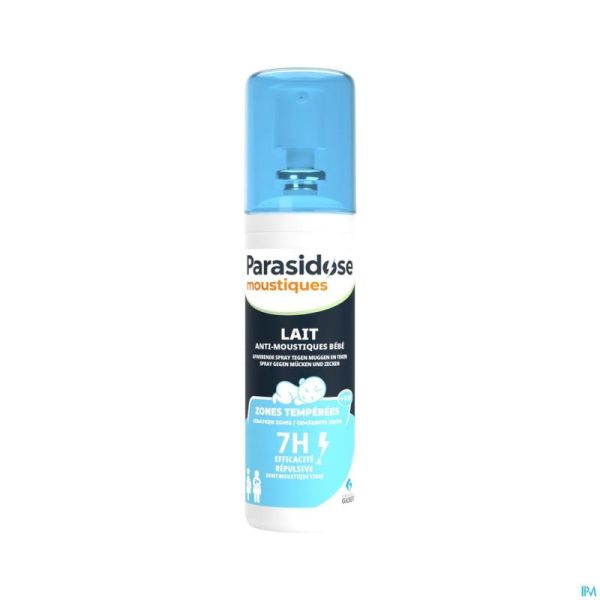 Parasidose Lait A/moustique Bebe 100ml