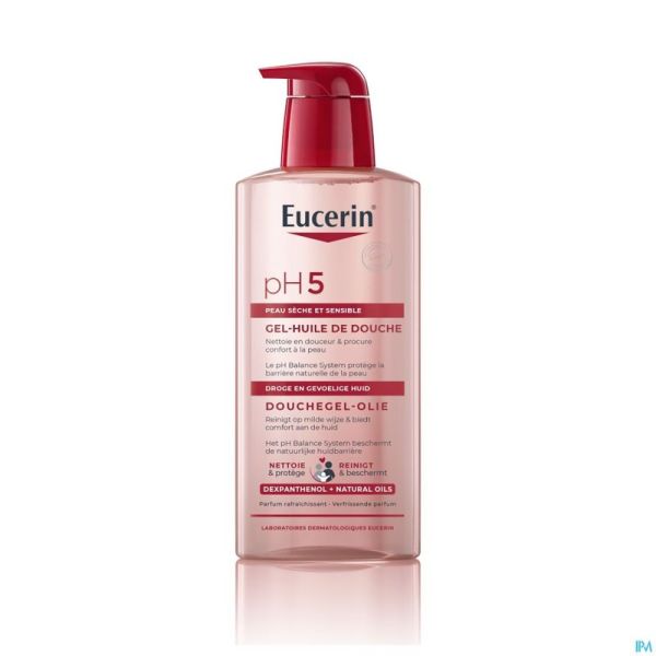 Eucerin Ph5 Gel Huile Douche 400ml