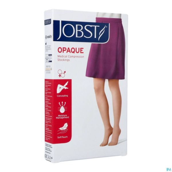 Jobst Opaque 1 Ad Reg Sft Black Ii Pair