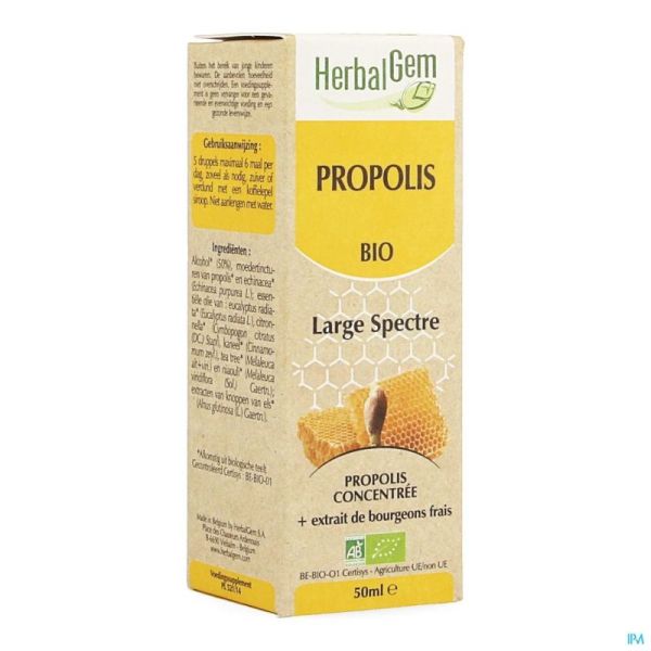 Herbalgem Propolis Large Spectre Bio 50