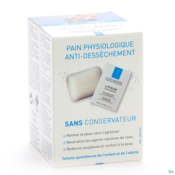 La Roche Posay Lipikar Pain Surgras Duo 2x150g 2Ème -40%