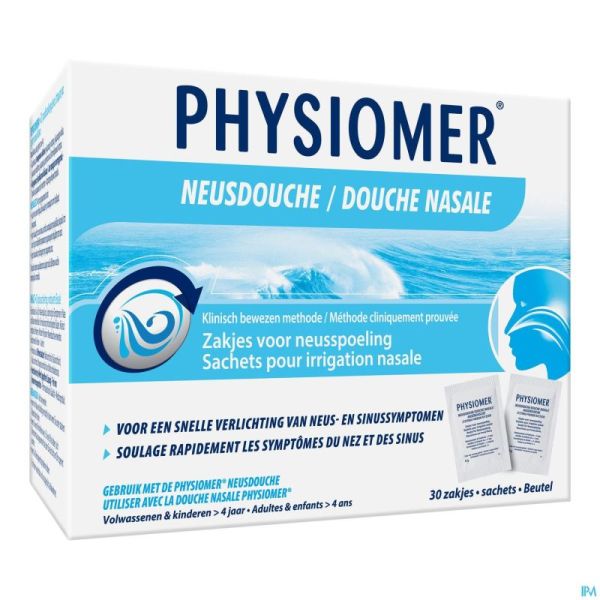 Physiomer Sel De Mer Douche Sachets. 30