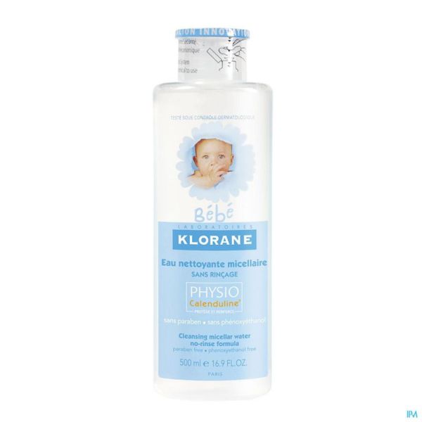 Klorane Bébé Eau Nettoyante 500 Ml