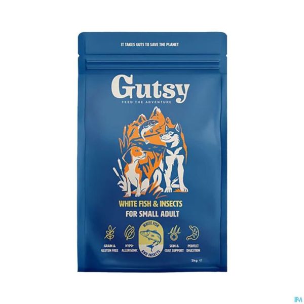 Gutsy Fish & Insect Small Adult 2kg