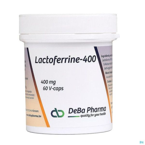 Lactoferrine 400mg V-gélules 60 Deba