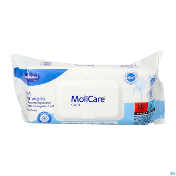 Molicare Skin 3en1 Wet Wipes 50 9950960