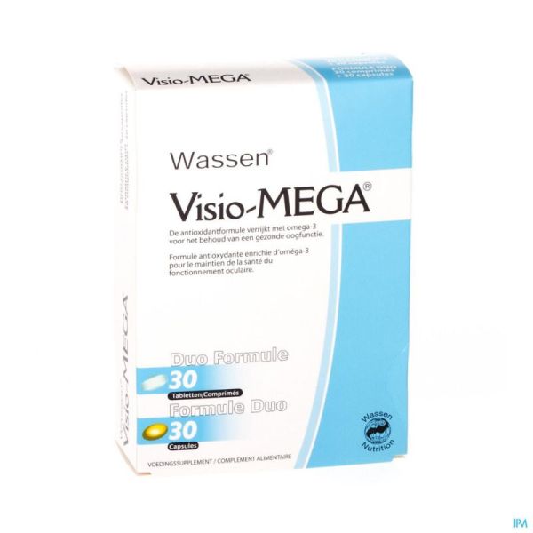 Visio-mega 30 Comprimés + 30 Gélules