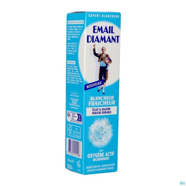 Email Diamant Dentifrice Blancheur Fraicheur 75ml