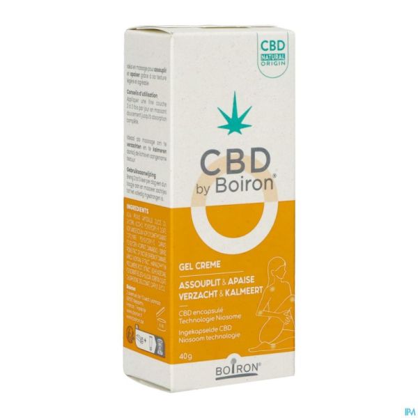 Cbd Gel Creme Assouplissant & Apaisant 40g Boiron