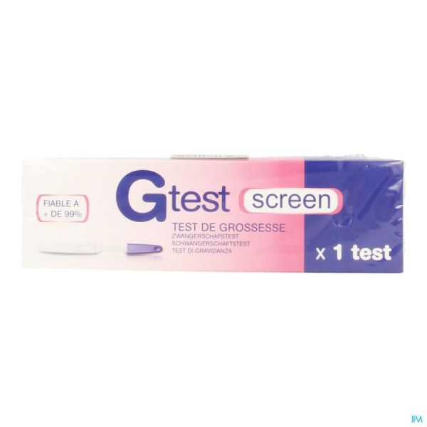 G Test Grossesse 1 Pièce 