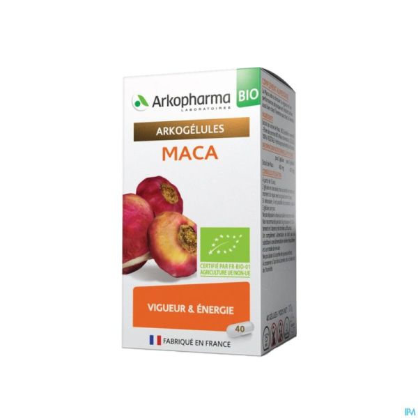 Arkogelules Maca Bio Gélules 40