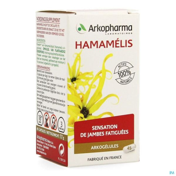 Arkocaps Hamamelis 45 Gélules