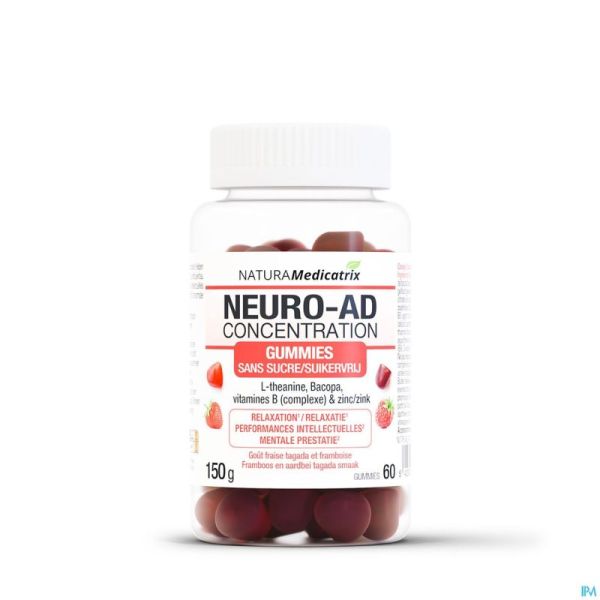 Neuro-ad Concentration Gommes 60