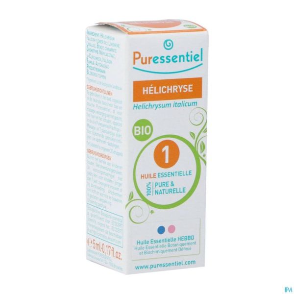 Puressentiel Huile Essentielle Helichryse Bio 2x5ml