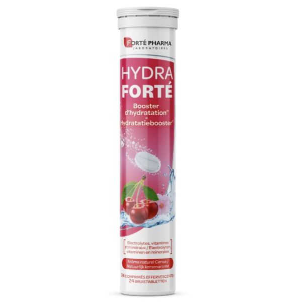 Hydra Forte Cerise 24 Comprimés Effervescents