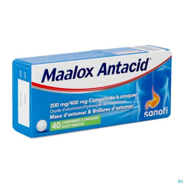 Maalox 40 Comprimés