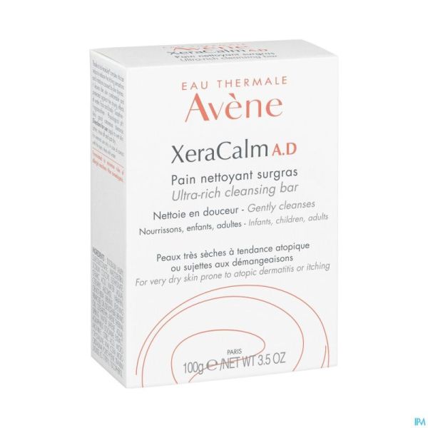 Avène Xeracalm A.D. Pain Nettoyant Surgras 100g