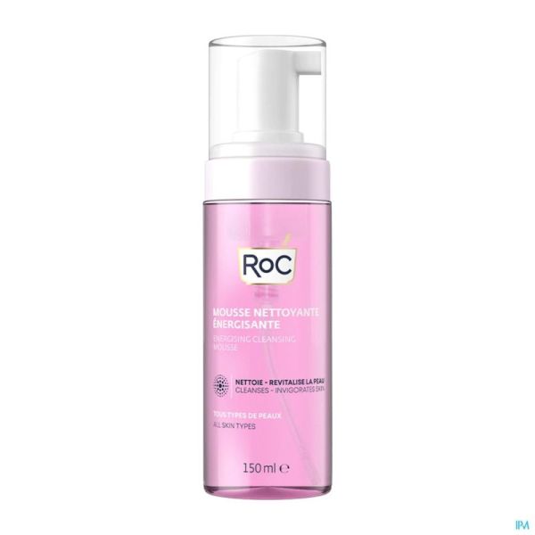 Roc Energising Cleansing Mousse Flacon 150ml