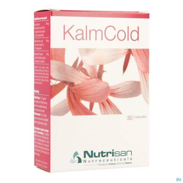 Nutrisan Kalmcold 30 Gélules 200 Mg