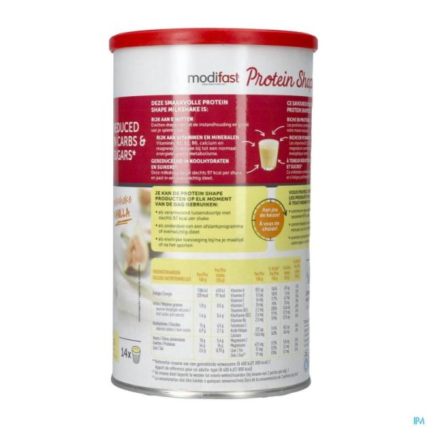 Modifast Protein Shape Vanilla Milkshake 420g