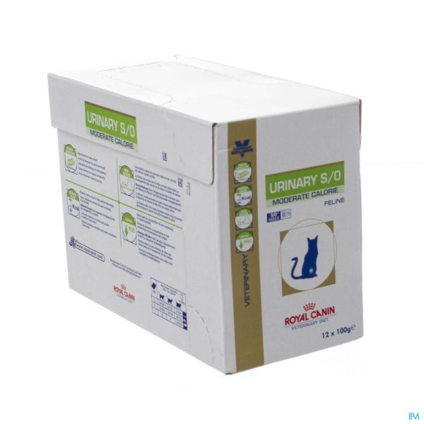 Royal Canin Chat Urinary Mod Cal Pough 12x