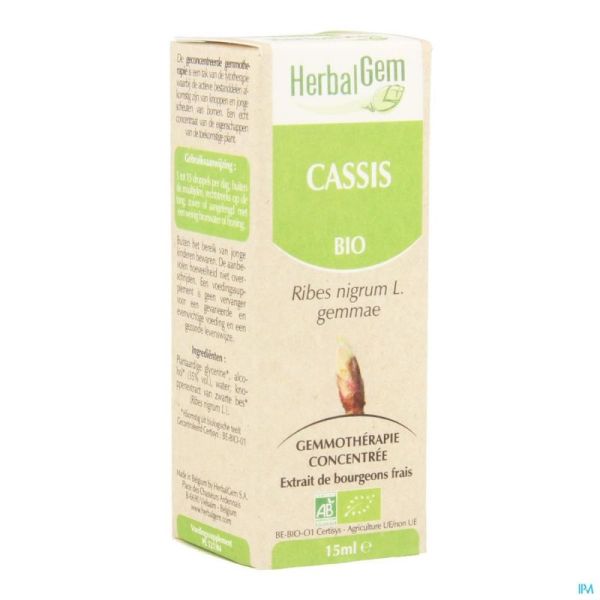 Herbalgem Cassis Macerat Bio 15 Ml