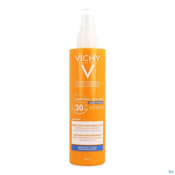 Vichy Capital Soleil Beach Protection Spray Anti Déshydratation ip30 200ml