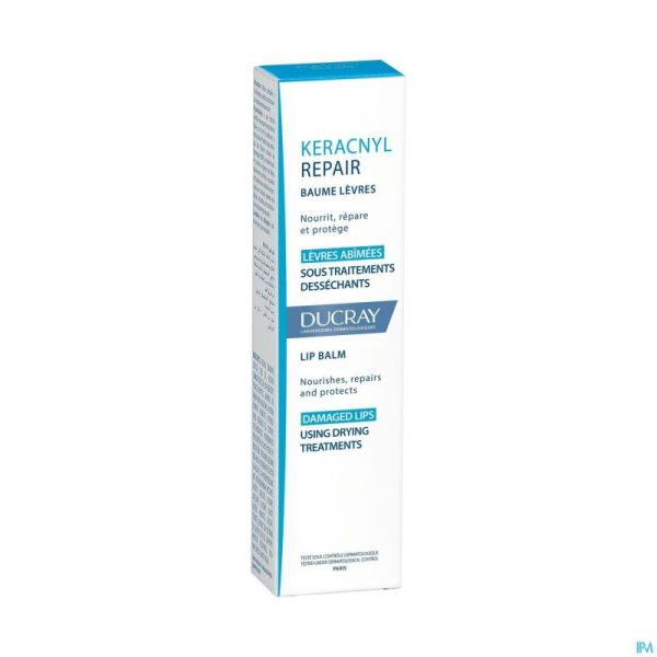 Ducray Keracnyl Repair Baume Levres 15ml