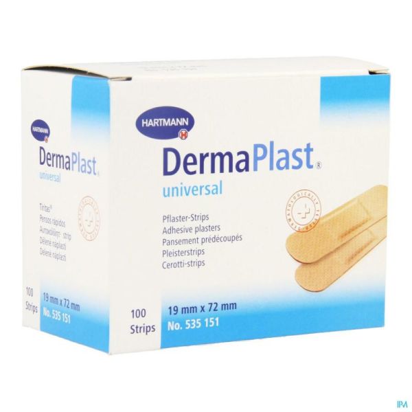 Dermaplast Universal 19x72mm 100 Strips 5351511