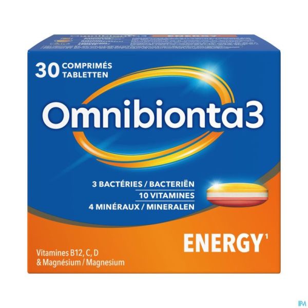 Omnibionta 3 Energy 30 Comprimés