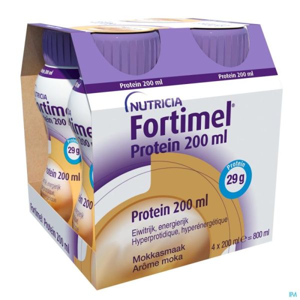 Fortimel Protein 200ml Moka 4x200ml